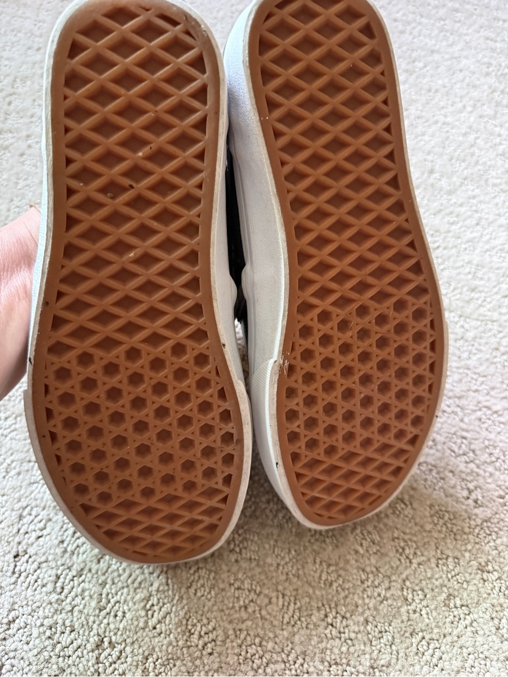 Vans Slip-Ons Textured Metallic Gray, women’s 6.5 - Picture 8 of 8